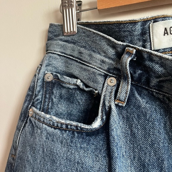AGOLDE 90'S PINCH WAIST HIGH RISE STRAIGHT Organic Cotton Jeans - 23 - Picture 5 of 10